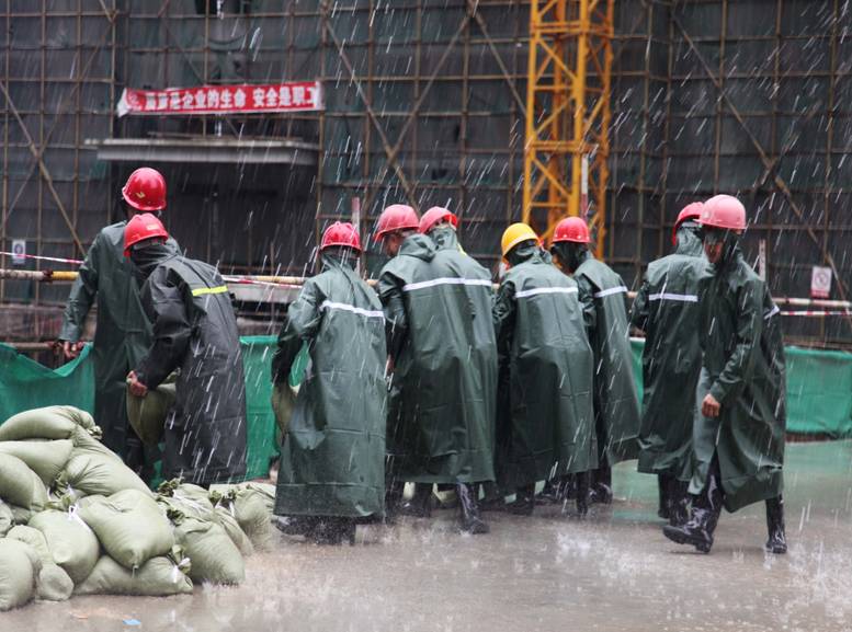 防洪保安全 仟坤集團在行動